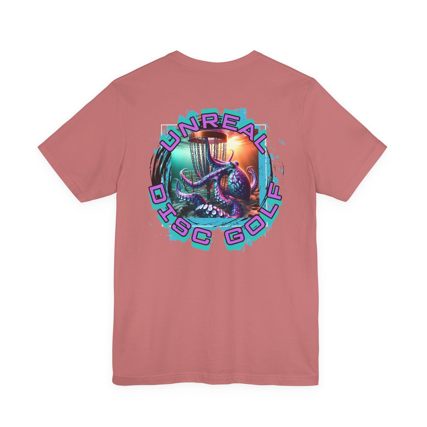Octopus Disc Golf Jersey Short Sleeve Tee