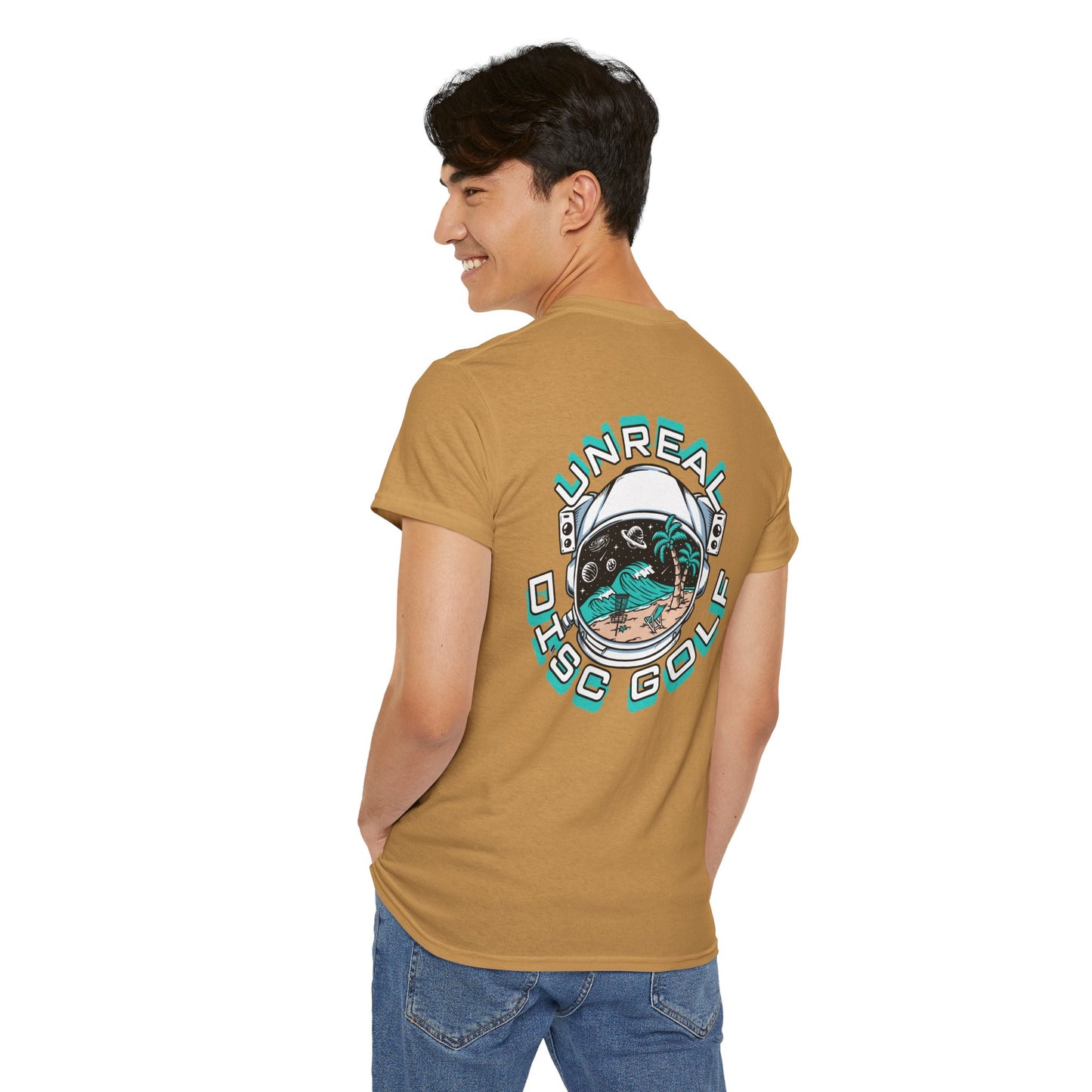 Unreal Sand & Space Disc Golf T-shirt
